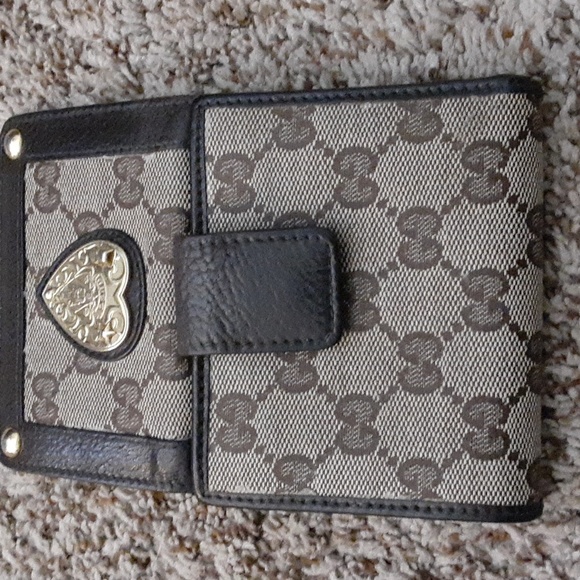 Pre- owned : Gucci Babouska Crest Bi-Fold Wallet - Picture 7 of 12